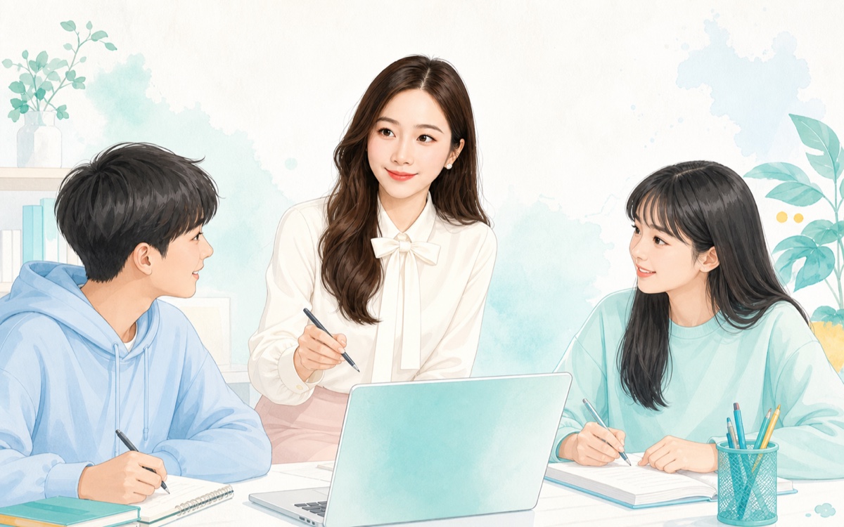 Interactive lessons on screen